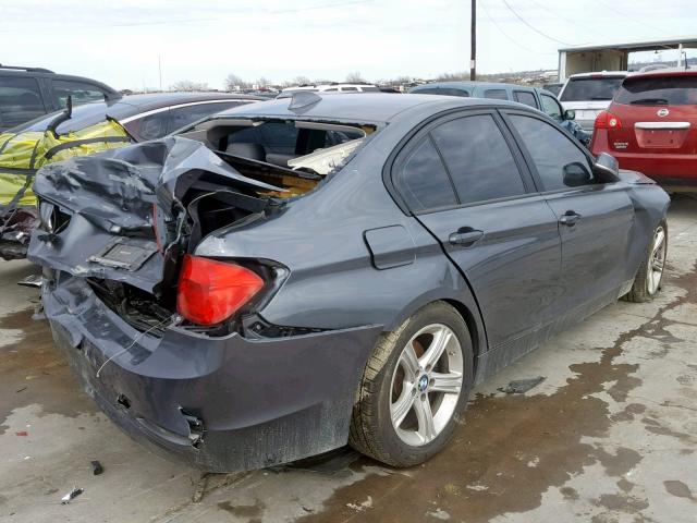 WBA3D3C59EK153043 - 2014 BMW 328 D GRAY photo 4