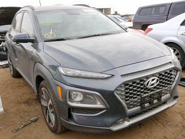 KM8K3CA52JU091080 - 2018 HYUNDAI KONA LIMIT BLUE photo 1