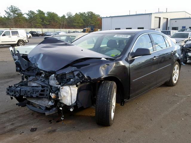 1G1ZA5EB5AF266746 - 2010 CHEVROLET MALIBU LS 黑色 照片 2
