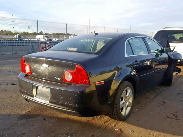 1G1ZA5EB5AF266746 - 2010 CHEVROLET MALIBU LS 黑色 照片 4
