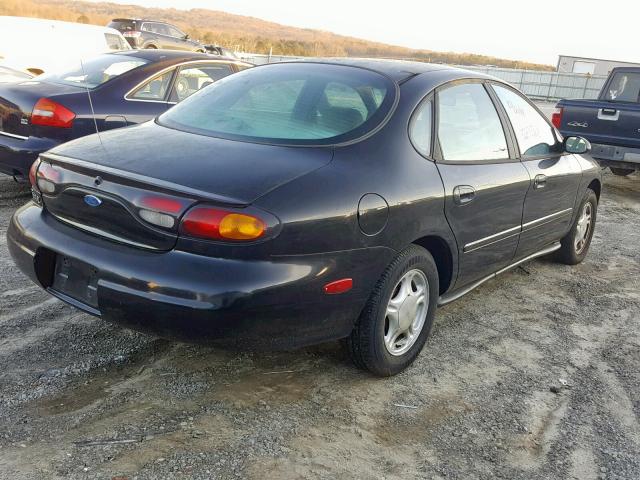 1FALP52UXVA274450 - 1997 FORD TAURUS GL BLACK photo 4