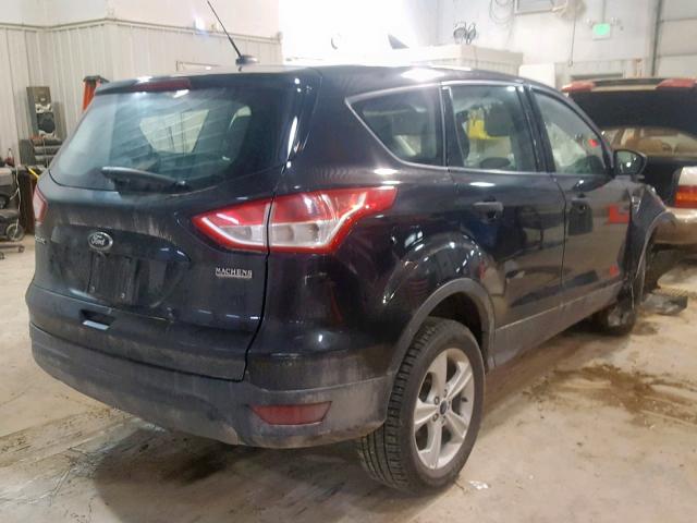 1FMCU0F75EUE26249 - 2014 FORD ESCAPE S BLACK photo 4