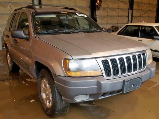 1J4GW48SX1C644836 - 2001 JEEP GRAND CHER GRAY photo 1