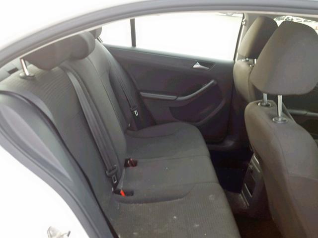 3VW2K7AJ7FM2 - 2015 VOLKSWAGEN JETTA BASE WHITE photo 6