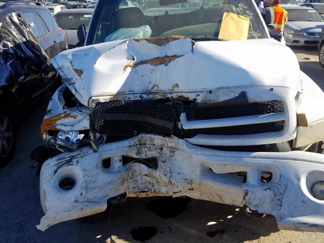 1B7KF23781J536718 - 2001 DODGE RAM 2500 WHITE photo 7