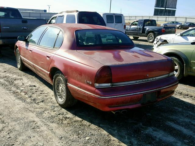 2C3HC56FXTH309272 - 1996 CHRYSLER LHS RED photo 3