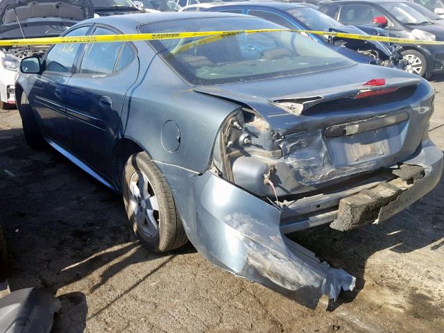 2G2WP552X71196125 - 2007 PONTIAC GRAND PRIX GREEN photo 3