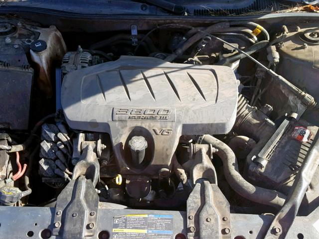 2G2WP552X71196125 - 2007 PONTIAC GRAND PRIX GREEN photo 7