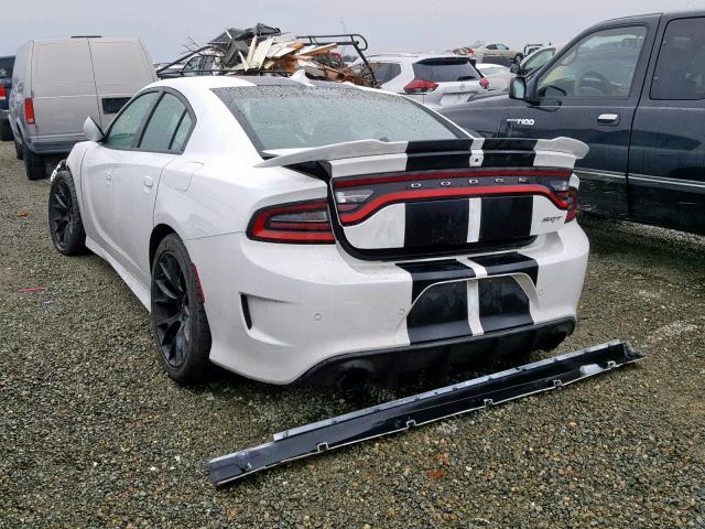 2C3CDXL99GH338866 - 2016 DODGE CHARGER SR WHITE photo 3