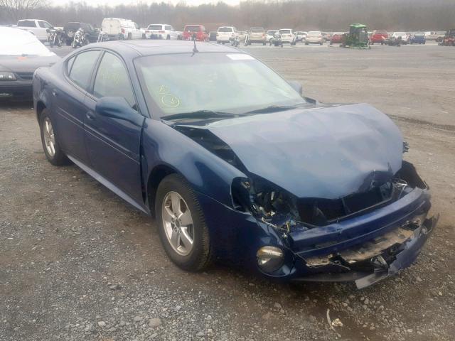 2G2WS542851156509 - 2005 PONTIAC GRAND PRIX ლურჯი ფოტო 1