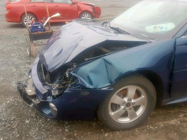 2G2WS542851156509 - 2005 PONTIAC GRAND PRIX ლურჯი ფოტო 9