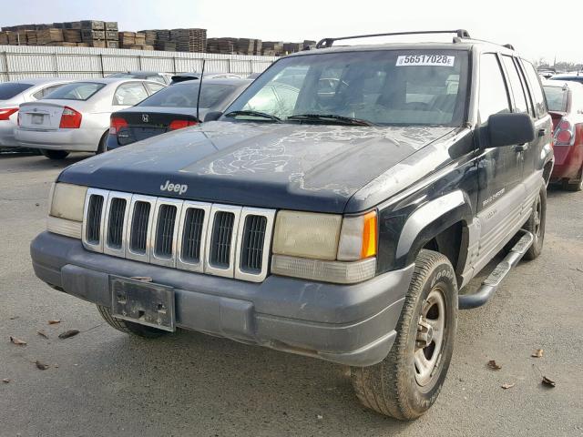 1J4FX58S6WC359041 - 1998 JEEP GRAND CHER BLACK photo 2