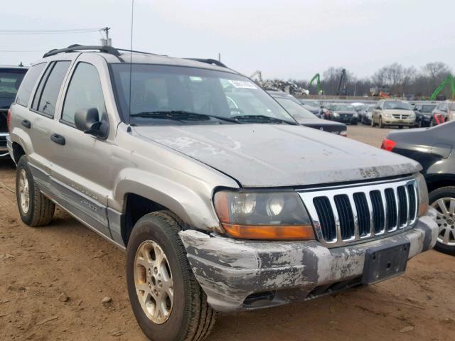 1J4GW48S71C540188 - 2001 JEEP GRAND CHER GRAY photo 1