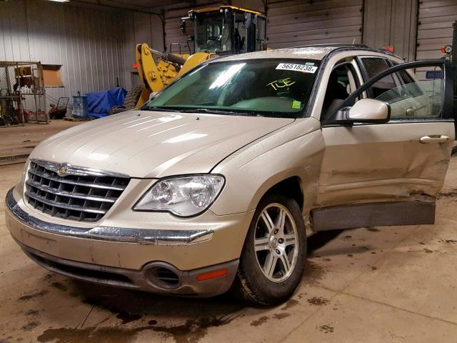 2A86M68X47R102823 - 2007 CHRYSLER PACIFICA T GOLD photo 2