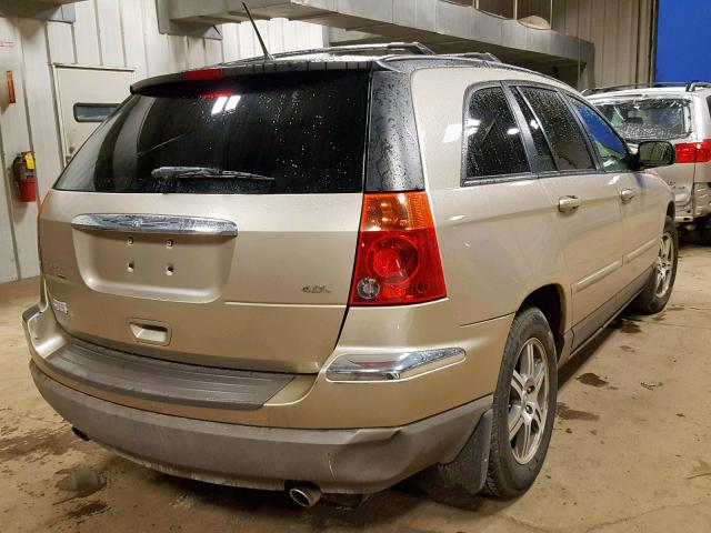 2A86M68X47R102823 - 2007 CHRYSLER PACIFICA T GOLD photo 4