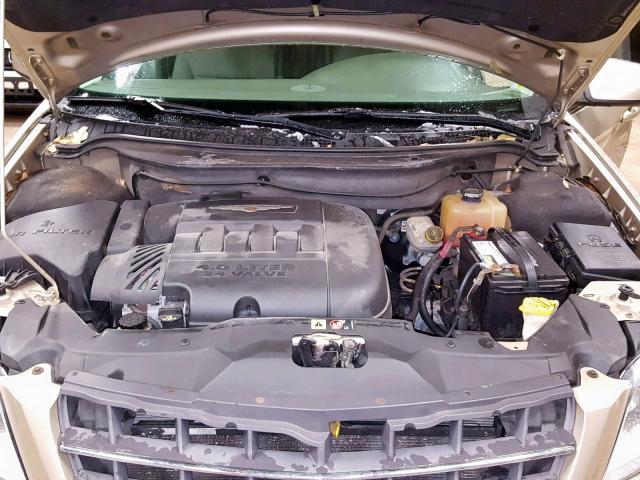 2A86M68X47R102823 - 2007 CHRYSLER PACIFICA T GOLD photo 7