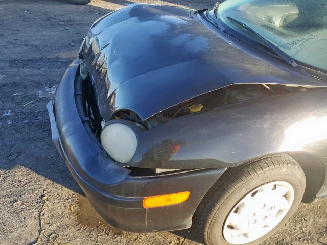 1B3ES27C6TD689892 - 1996 DODGE NEON BLACK photo 9