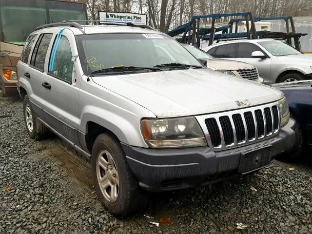 1J4GW48S03C505348 - 2003 JEEP GRAND CHER SILVER photo 1