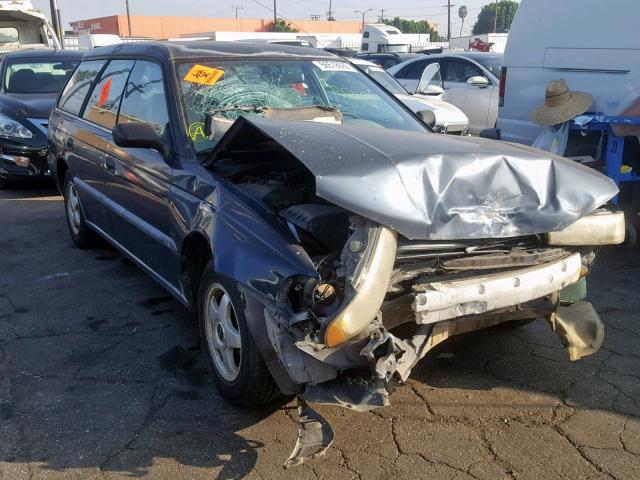 4S3BK4358T7932511 - 1996 SUBARU LEGACY L BLUE photo 1