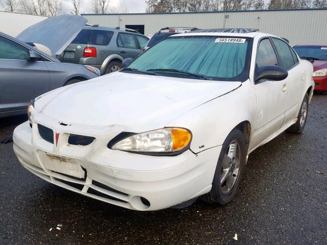 1G2NF52E54M517551 - 2004 PONTIAC GRAND AM S WHITE photo 2