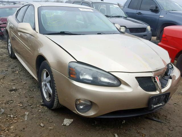 2G2WP522841252109 - 2004 PONTIAC GRAND PRIX BEIGE photo 1
