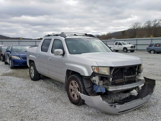 2HJYK16546H523690 - 2006 HONDA RIDGELINE SILVER photo 1