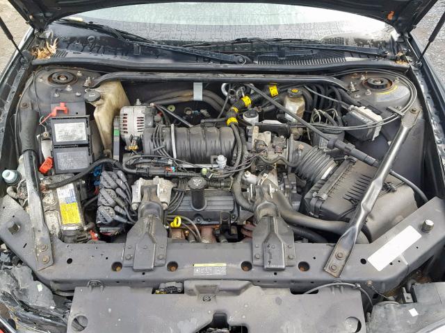 2G1WX12KX39180214 - 2003 CHEVROLET MONTE CARL BLACK photo 7