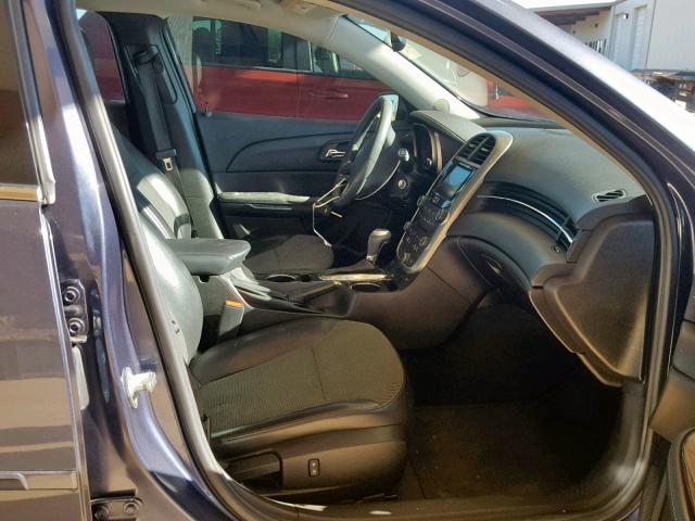 1G11C5SL1EF293209 - 2014 CHEVROLET MALIBU 1LT BLUE photo 5