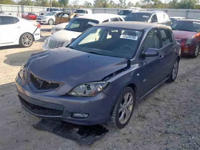 JM1BK343791227475 - 2009 MAZDA 3 S GRAY photo 2