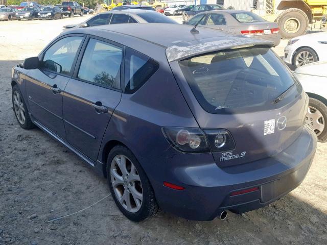 JM1BK343791227475 - 2009 MAZDA 3 S GRAY photo 3