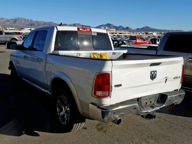 1C6RR7NT8DS572167 - 2013 RAM 1500 LARAM WHITE photo 3