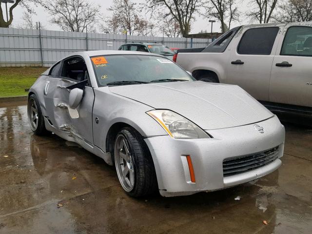 JN1AZ34E73T018910 - 2003 NISSAN 350Z COUPE SILVER photo 1