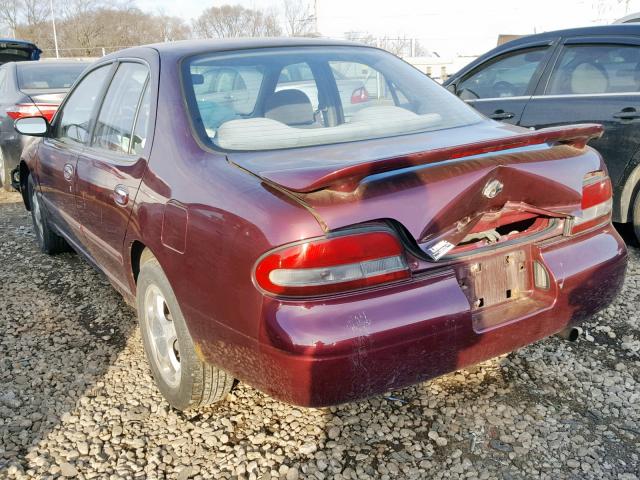 1N4BU31D7VC153857 - 1997 NISSAN ALTIMA XE MAROON photo 3