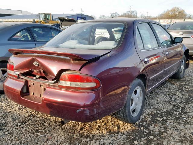 1N4BU31D7VC153857 - 1997 NISSAN ALTIMA XE MAROON photo 4