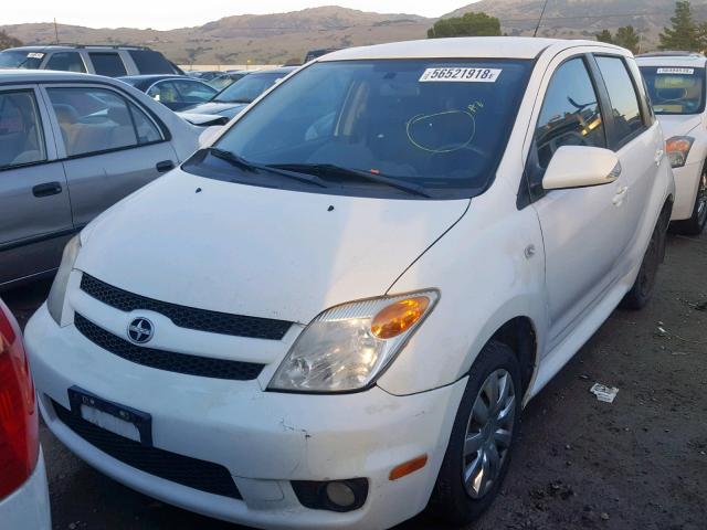 JTKKT624660138677 - 2006 TOYOTA SCION XA WHITE photo 2