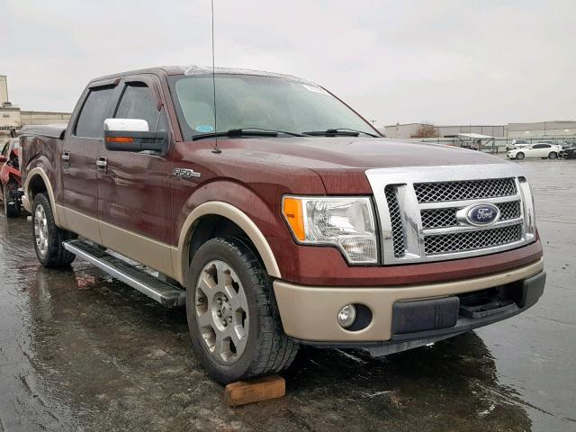 1FTFW1CV4AFA32423 - 2010 FORD F150 SUPER RED photo 1