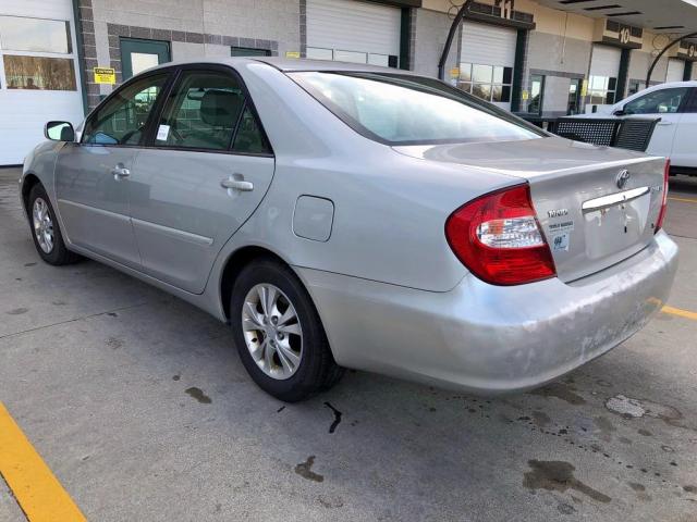 4T1BF32K64U070894 - 2004 TOYOTA CAMRY LE SILVER photo 3