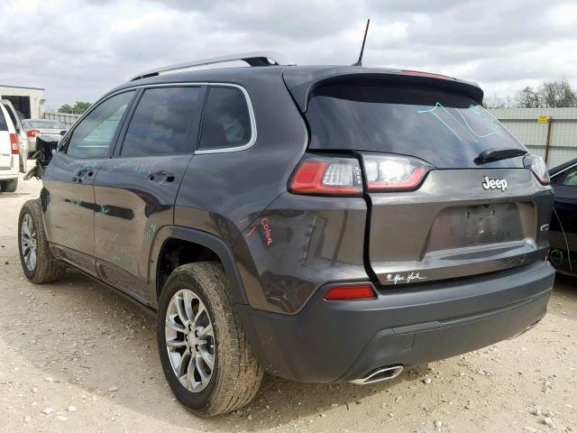 1C4PJLLX3KD170807 - 2019 JEEP CHEROKEE L CHARCOAL photo 3