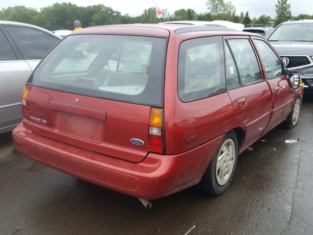 3FAFP15P7WR210238 - 1998 FORD ESCORT SE RED photo 4