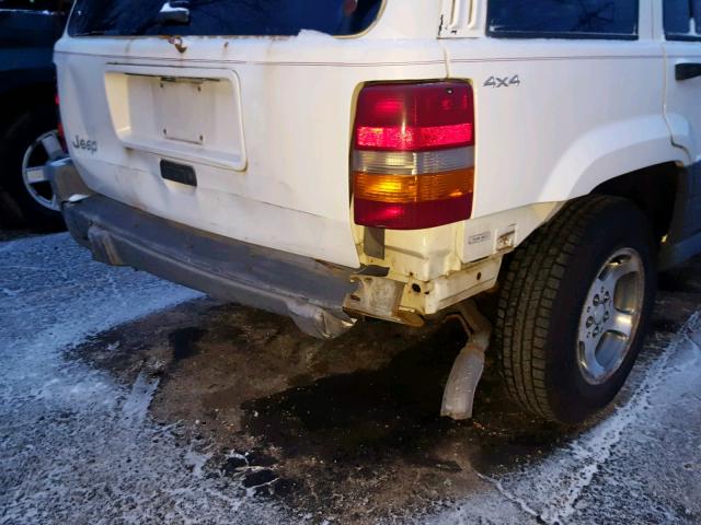 1J4GZ58S2VC511846 - 1997 JEEP GRAND CHER WHITE photo 9