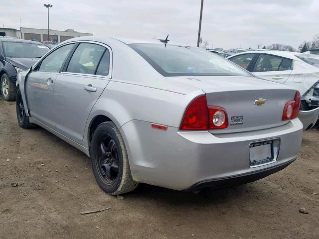 1G1ZB5EBXAF317235 - 2010 CHEVROLET MALIBU LS Күміс фото 3