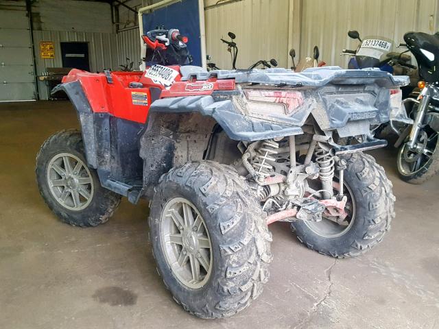 4XASXE951JB140944 - 2018 POLARIS SPORTSMAN RED photo 3