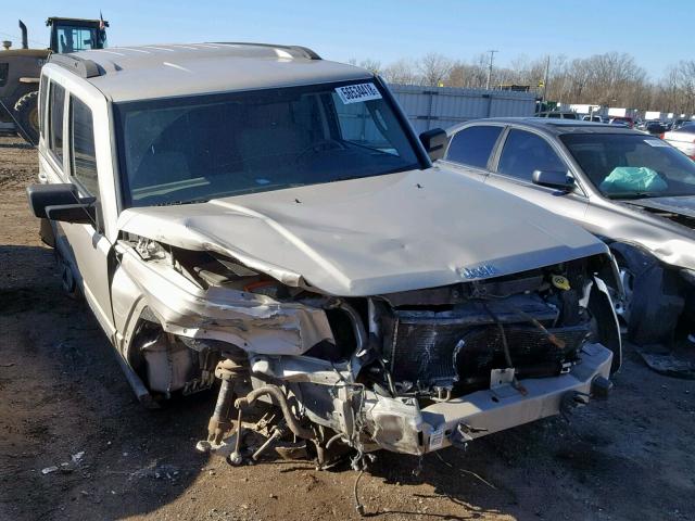 1J8HG48K47C612179 - 2007 JEEP COMMANDER SILVER photo 1