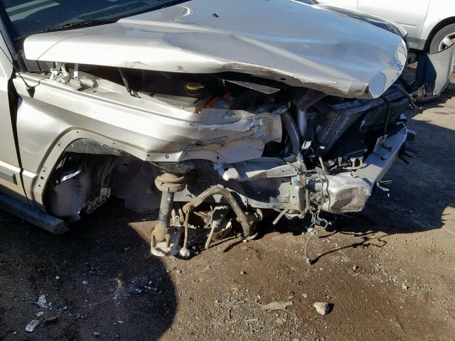 1J8HG48K47C612179 - 2007 JEEP COMMANDER SILVER photo 9