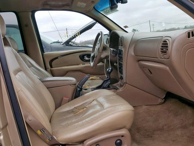 5GADT13S142327093 - 2004 BUICK RAINIER CX GOLD photo 5