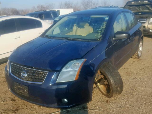 3N1AB61E59L633172 - 2009 NISSAN SENTRA 2.0 BLUE photo 2