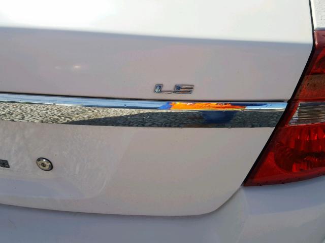 1G1ZS58F97F140863 - 2007 CHEVROLET MALIBU LS თეთრი ფოტო 9