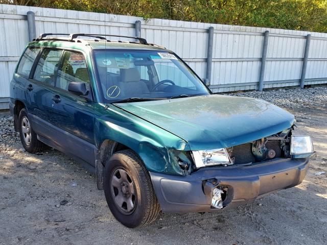 JF1SF6358XH737563 - 1999 SUBARU FORESTER L GREEN photo 1