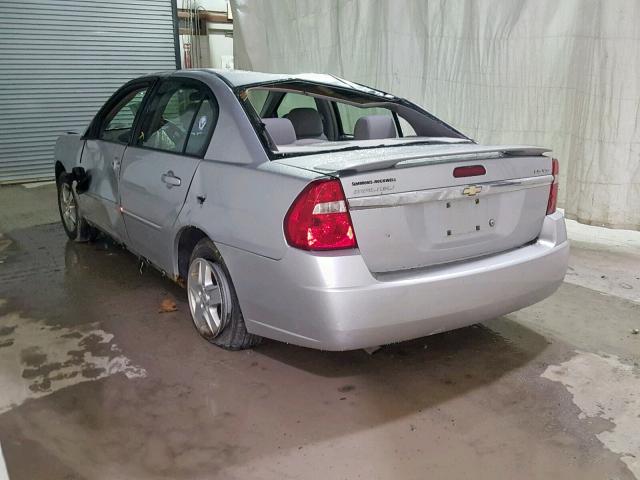 1G1ZT52835F260811 - 2005 CHEVROLET MALIBU LS 银色 照片 3
