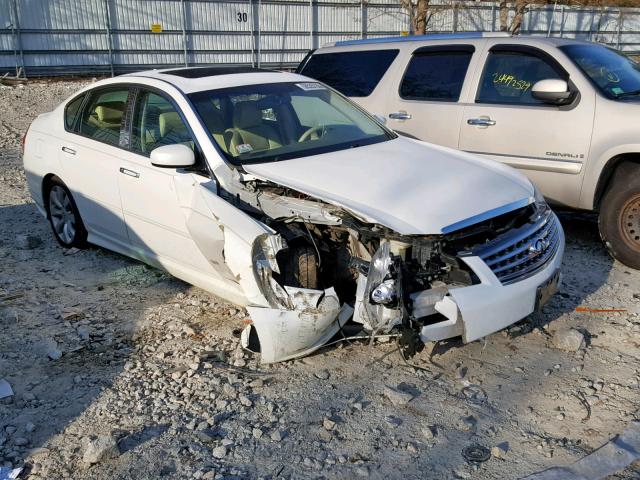 JNKAY01F67M460068 - 2007 INFINITI M35 BASE WHITE photo 1